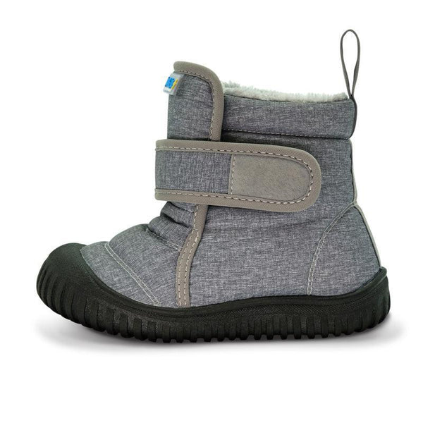 Jan & Jul Toasty-Dry Booties - Heather Grey-BTB-HGR 5-Pumpkin Pie Kids Canada