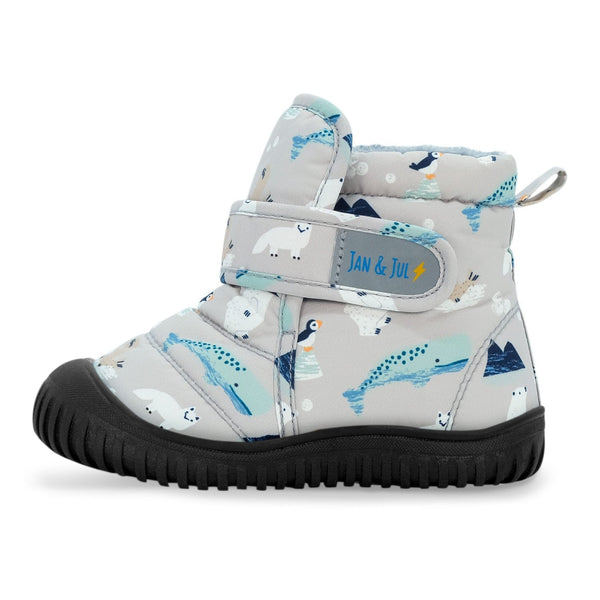Jan & Jul Toasty-Dry Booties - Polar Pals-BTB-PPS 4-Pumpkin Pie Kids Canada