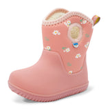 Jan & Jul Toasty-Dry Lite Winter Boots - Apricot Flower-Pumpkin Pie Kids Canada