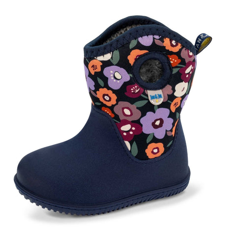 Jan & Jul Toasty-Dry Lite Winter Boots - Winter Flowers-Pumpkin Pie Kids Canada