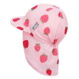 Jan & Jul UV Baby Cap - Pink Strawberry-HBU-PSR XS-Pumpkin Pie Kids Canada