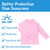 Jan & Jul UV Top - Pink-UT1-PNK 4-Pumpkin Pie Kids Canada