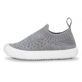 Jan & Jul Xplorer Knit Shoe - Grey-SKX-GRA 6-Pumpkin Pie Kids Canada
