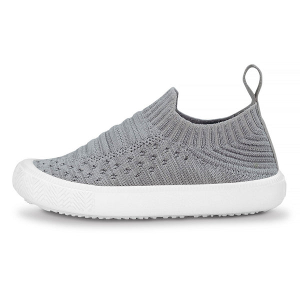 Jan & Jul Xplorer Knit Shoe - Grey-SKX-GRA 6-Pumpkin Pie Kids Canada