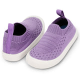 Jan & Jul Xplorer Knit Shoe - Lavender-Pumpkin Pie Kids Canada