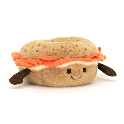 Jellycat Amuseables Bagel-A2BAGEL-Pumpkin Pie Kids Canada