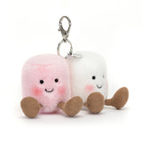 Jellycat Amuseables Pair of Marshmallows Bag Charm-Pumpkin Pie Kids Canada