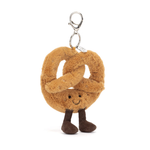 Jellycat Amuseables Pretzel Bag Charm-A4PRETBC-Pumpkin Pie Kids Canada