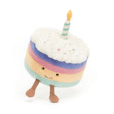 Jellycat Amuseables Rainbow Birthday Cake-Pumpkin Pie Kids Canada