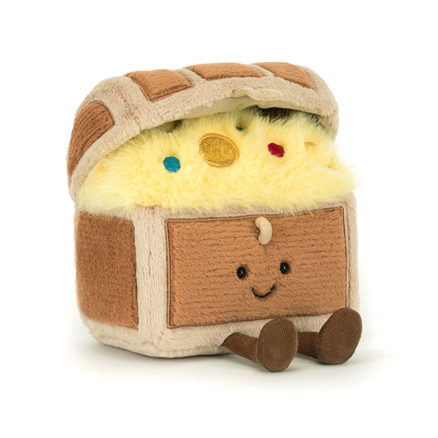 Jellycat Amuseables Treasure Chest-A2TRES-Pumpkin Pie Kids Canada