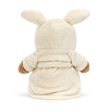 Jellycat Bartholomew Bear Bathrobe-BARM2BR-Pumpkin Pie Kids Canada