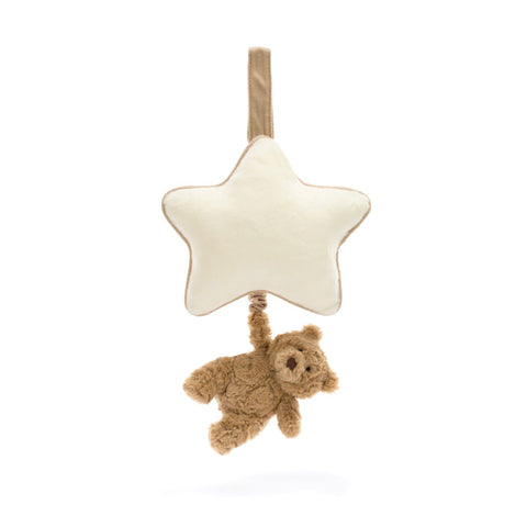 Jellycat Bartholomew Bear Musical Pull-MP4BAR-Pumpkin Pie Kids Canada