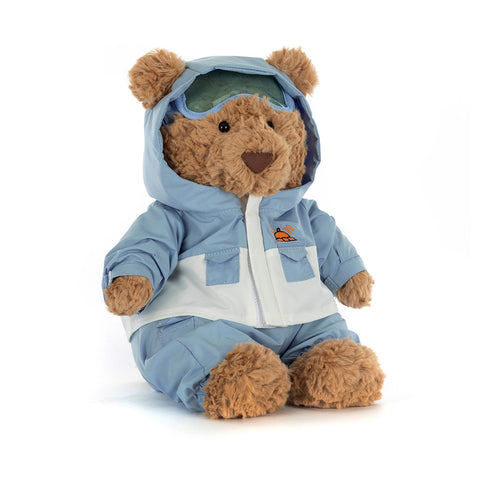 Jellycat Bartholomew Bear 'Snow Suit'-Pumpkin Pie Kids Canada
