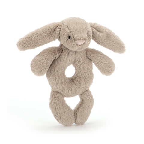 Jellycat Bashful Beige Bunny Ring Rattle-Pumpkin Pie Kids Canada