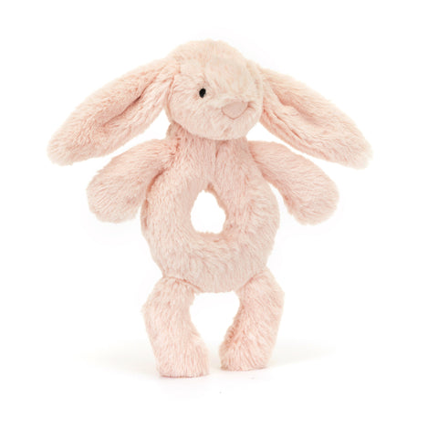 Jellycat Bashful Blush Bunny Ring Rattle-Pumpkin Pie Kids Canada