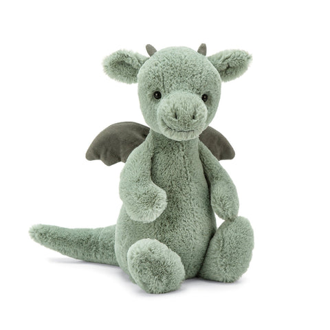 Jellycat Bashful Dragon Medium-Pumpkin Pie Kids Canada