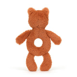 Jellycat Bashful Fox Cub Ring Rattle-Pumpkin Pie Kids Canada