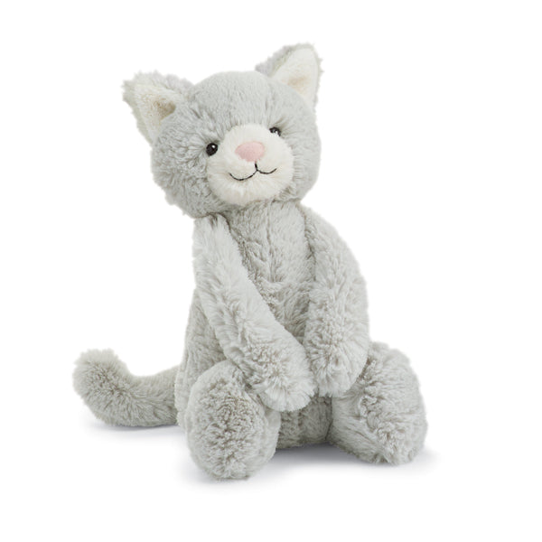 Jellycat Bashful Grey Kitty - Original-BAS3KYN-Pumpkin Pie Kids Canada