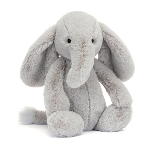 Jellycat Bashful Luxe Elephant Thuddeus Original-BAS3ELE-Pumpkin Pie Kids Canada