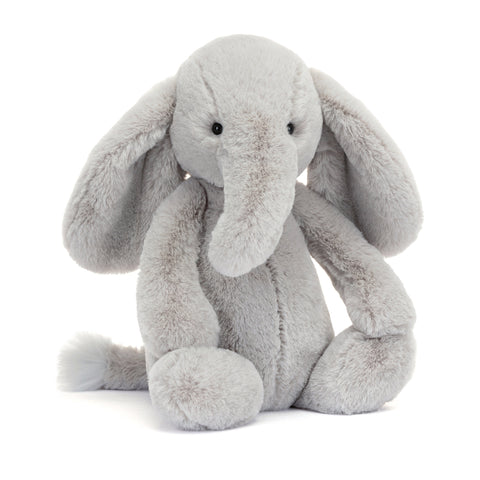 Jellycat Bashful Luxe Elephant Thuddeus Original-BAS3ELE-Pumpkin Pie Kids Canada