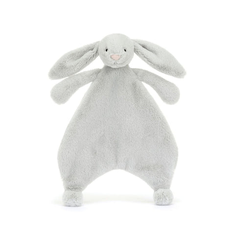 Jellycat Bashful Silver Bunny Comforter-CMF4BS-Pumpkin Pie Kids Canada