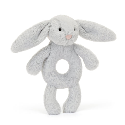 Jellycat Bashful Silver Bunny Ring Rattle-Pumpkin Pie Kids Canada