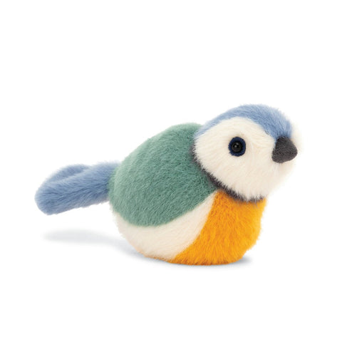 Jellycat Birdling Blue Tit-BIR6BT-Pumpkin Pie Kids Canada