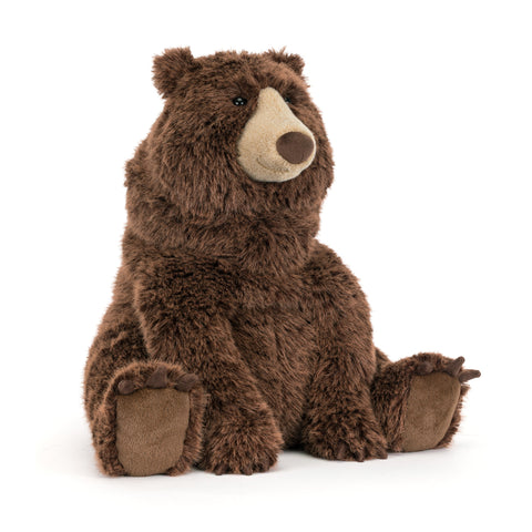 Jellycat Bizzlestomp Bear-ASP1B-Pumpkin Pie Kids Canada