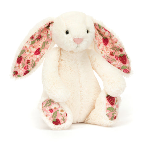 Jellycat Blossom Cream Bunny 'Berry' Little-BPS6MS-Pumpkin Pie Kids Canada