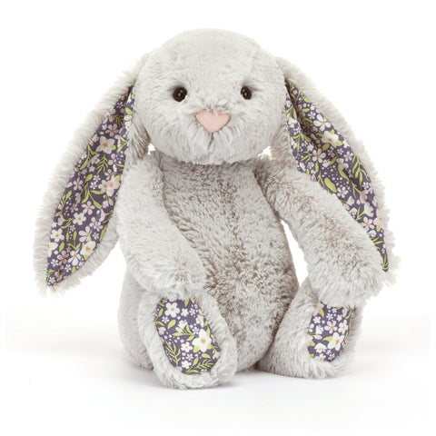 Jellycat Blossom Silver Bunny "Bloom" - Original-BPM3BJ-Pumpkin Pie Kids Canada