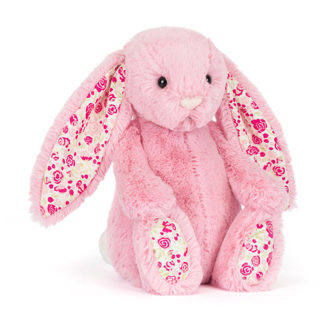 Jellycat Blushkin Blossom Luxe Bunny Original-BAS3ROSE-Pumpkin Pie Kids Canada