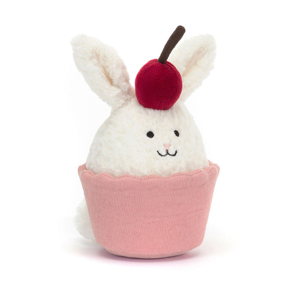 Jellycat Dainty Dessert Bunny Cupcake-DD3BC-Pumpkin Pie Kids Canada