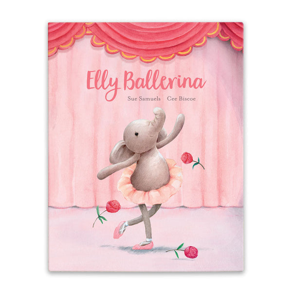 Jellycat Elly Ballerina Book-BK4EB-Pumpkin Pie Kids Canada