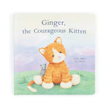 Jellycat Ginger. the Courageous Kitten Book-BK4CK-Pumpkin Pie Kids Canada
