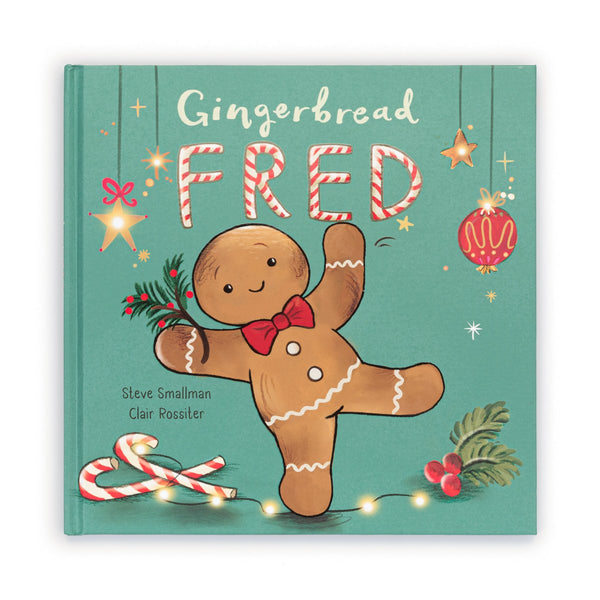 Jellycat Gingerbread Fred Book-BK4GBF-Pumpkin Pie Kids Canada