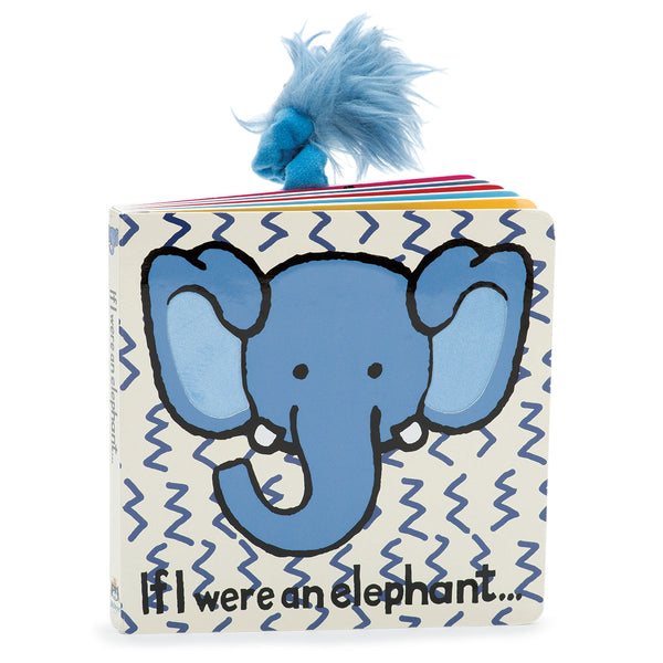 Jellycat If I Were A Elephant Board Book-BB4ELUS-Pumpkin Pie Kids Canada