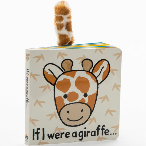 Jellycat If I Were A Giraffe Board Book-BB444GI-Pumpkin Pie Kids Canada