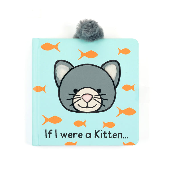 Jellycat If I Were A Kitten Board Book-BB44KIT-Pumpkin Pie Kids Canada