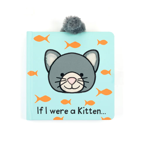 Jellycat If I Were A Kitten Board Book-BB44KIT-Pumpkin Pie Kids Canada