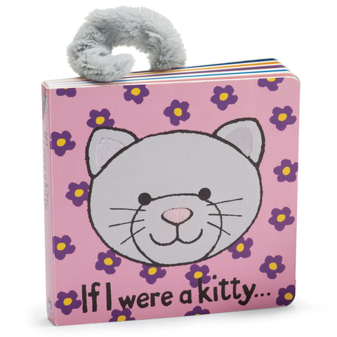 Jellycat If I Were A Kitty Board Book-BB444CKN-Pumpkin Pie Kids Canada