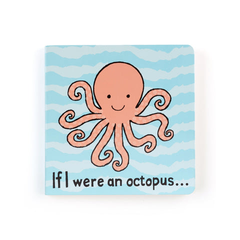 Jellycat If I Were A Octopus Board Book-BB444OC-Pumpkin Pie Kids Canada