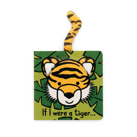 Jellycat If I Were A Tiger Board Book-BB444T-Pumpkin Pie Kids Canada