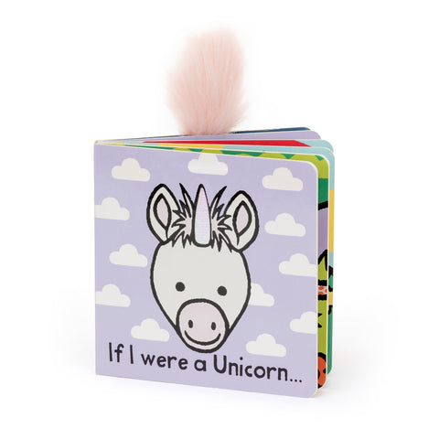 Jellycat If I Were A Unicorn Board Book-BB444UNI-Pumpkin Pie Kids Canada
