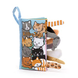 Jellycat Kitten Tails Activity Book-BK444KTN-Pumpkin Pie Kids Canada