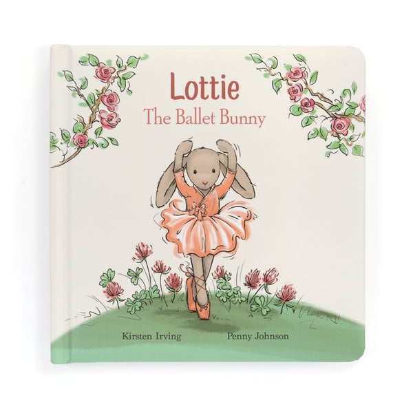 Jellycat Lottie The Ballet Bunny Book-BK4LOTBB-Pumpkin Pie Kids Canada