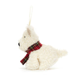 Jellycat Munro Scottie Dog Ornament-MUN6SDD-Pumpkin Pie Kids Canada