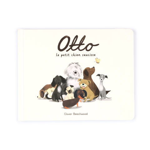 Jellycat Otte Le Petit Chien Saucisse Livre Book-BK4ODF-Pumpkin Pie Kids Canada