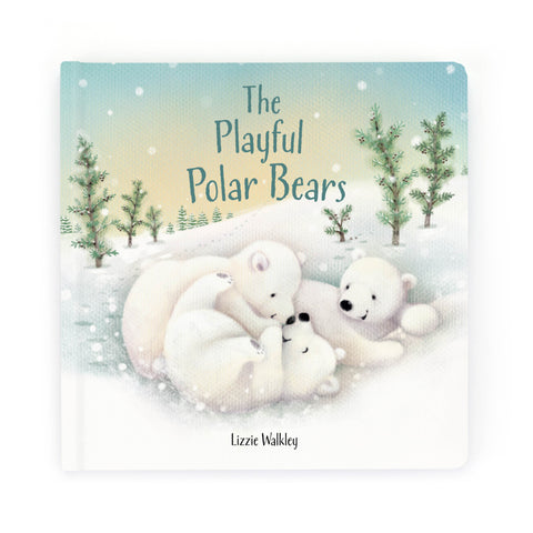 Jellycat Playful Polar Bears Book-Pumpkin Pie Kids Canada