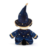 Jellycat Rufferty Puppy Wizard Outfit-BAS3BCPW-Pumpkin Pie Kids Canada