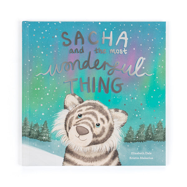 Jellycat Sacha and the Most Wonderful Thing Book-BK4SAC-Pumpkin Pie Kids Canada